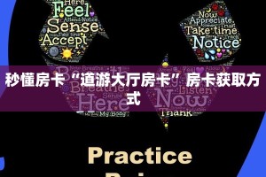 秒懂房卡“道游大厅房卡”房卡获取方式