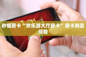 秒懂房卡“欢乐游大厅房卡”房卡购买经验