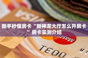 新手秒懂房卡“新神龙大厅怎么开房卡”房卡实测介绍