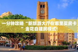 一分钟攻略“新旅游大厅在哪里买房卡”金花自建房模式!