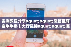 实测教程分享""微信至尊宝牛牛房卡大厅链接""哪里有房卡!怎么充值