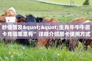 秒懂普及""生肖牛牛牛房卡充值哪里有”详细介绍房卡使用方式