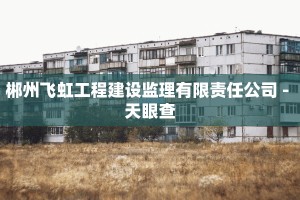 郴州飞虹工程建设监理有限责任公司 - 天眼查