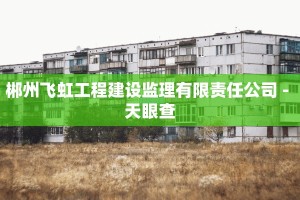 郴州飞虹工程建设监理有限责任公司 - 天眼查