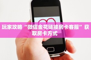 玩家攻略“微信金花链接房卡客服”获取房卡方式 