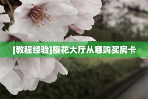 全攻略普及""超凡大厅链接金花房卡""购买联系方式"房卡充值教程