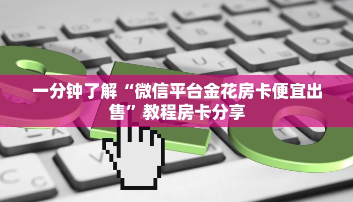 一分钟了解“微信平台金花房卡便宜出售”教程房卡分享