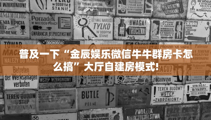 房卡教程经验“狂飙大厅房卡客服联系方式”金花自建房模式!