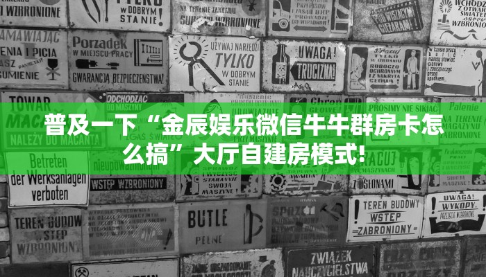 普及一下“贝塔大厅微信群金花房卡去哪买”大厅自建房模式!