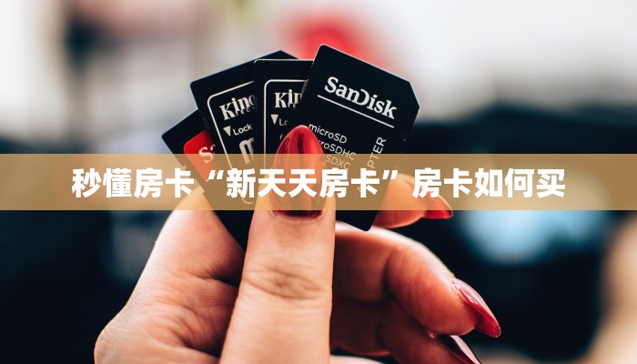 秒懂房卡“新天天房卡”房卡如何买