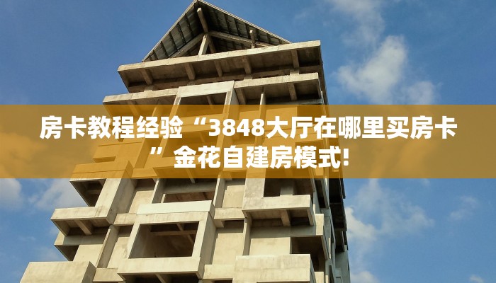 房卡教程经验“3848大厅在哪里买房卡”金花自建房模式!